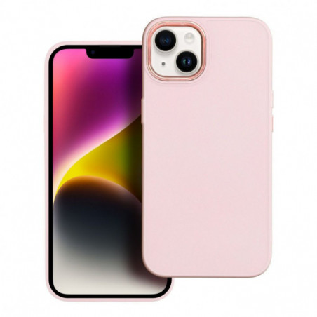 Apple iPhone 17 Pro Max Coque FRAME Élégant  Rose poudré