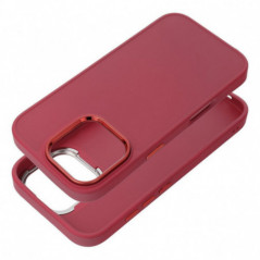 Apple iPhone 17 Pro Max Coque FRAME Élégant  Magenta