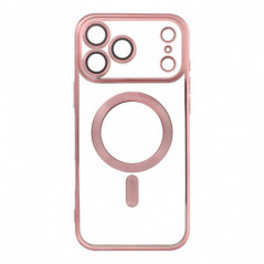 Apple iPhone 17 Pro Max Coque Electro Mag MagSAFE  Or rose
