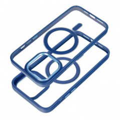 Apple iPhone 17 Pro Coque Color Edge Mag MagSAFE  Bleu marine