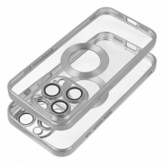 Apple iPhone 17 Coque Glam Argenté