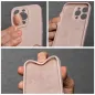 Apple iPhone 17 Coque Silicone 2mm Rose sable