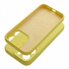Apple iPhone 17 Air Coque Silicone 2mm Citron