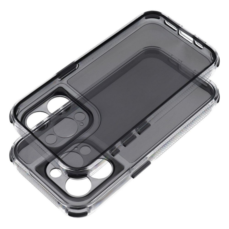 Apple iPhone 17 Air Coque Matrix Clear Noir