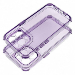 Apple iPhone 17 Air Coque Matrix Clear Violet clair