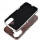 Apple iPhone 17 Pro Coque Gentleman Mag Cover Élégant  MagSAFE  Brun