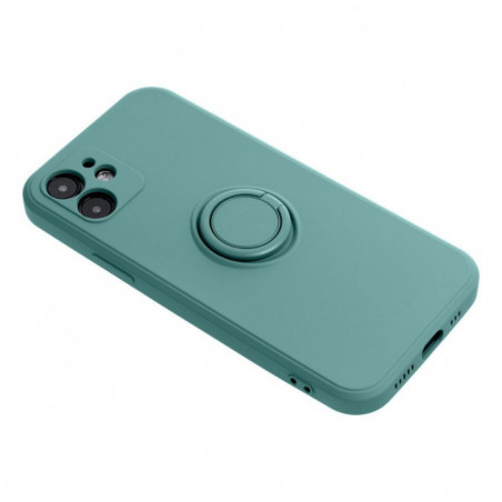 Apple iPhone 17 Pro Coque Silicone ring Vert