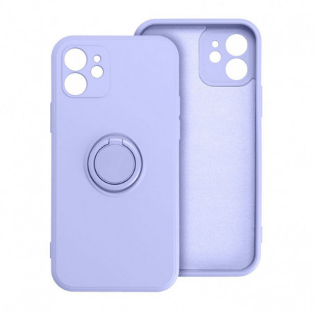 Apple iPhone 17 Pro Coque Silicone ring Violet (Violet)