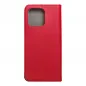 Motorola Moto E15 Portefeuilles Smart Case Book Rouge