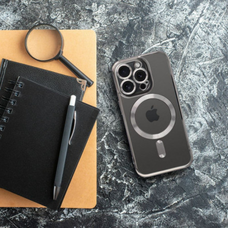 Apple iPhone 17 Pro Max Coque Electro Mag MagSAFE  Titane