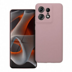 Motorola Edge 50 Coque Silicone 2mm Rose sable