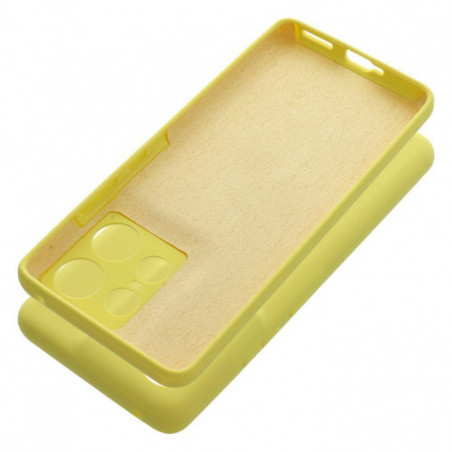 Motorola Edge 50 Coque Silicone 2mm Citron