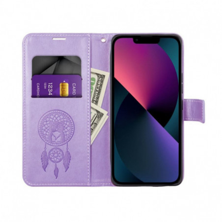 Samsung Galaxy S25 Edge Portefeuilles MEZZO Book Violet (Purple)