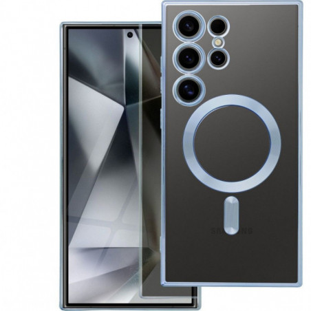 Samsung Galaxy S25 FE Coque Electro Mag MagSAFE  Bleu