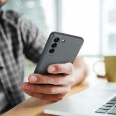 Samsung Galaxy S25 FE Coque Metallic Gris