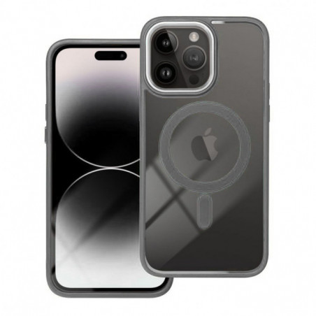 Samsung Galaxy A17 Coque Color Edge Mag MagSAFE  Gris titane