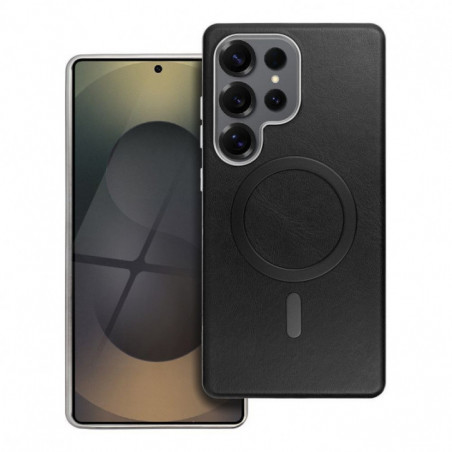 Samsung Galaxy A17 Coque Gentleman Mag Cover Élégant MagSAFE Noir