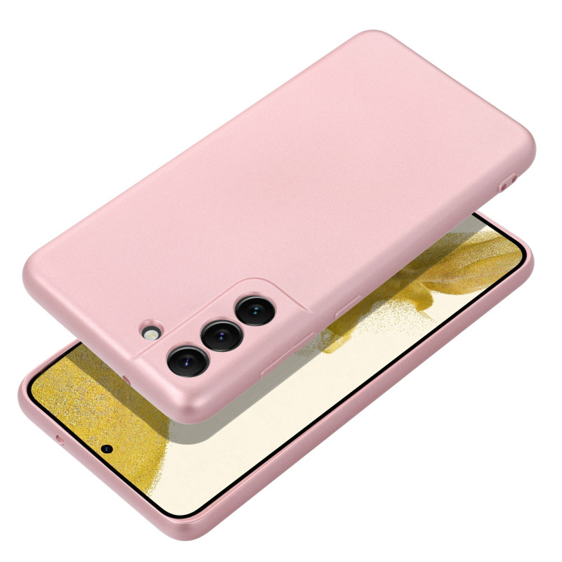Samsung Galaxy A17 Coque Metallic Rose