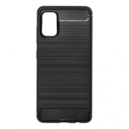 Samsung Galaxy A41 Coque Carbon Élégant  Noir