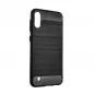 CARBON sur le Samsung Galaxy M11 FORCELL Coque en silicone Noir