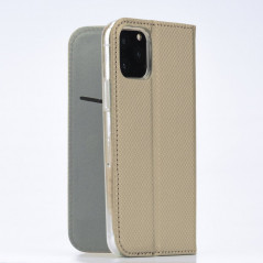 Apple iPhone 12 Pro Portefeuilles Smart Case Book Or