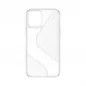 S-CASE sur le Apple iPhone XS FORCELL Coque en TPU Transparent