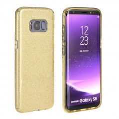 Samsung Galaxy A12 Coque Shining Or