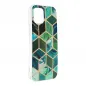 Marble cosmo sur le Apple iPhone 12 FORCELL Coque en TPU Multicolore