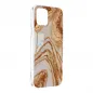 Marble cosmo sur le Apple iPhone 12 Pro FORCELL Coque en TPU Multicolore