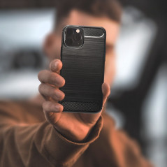 XIAOMI Mi 11 Coque Carbon Élégant  Noir