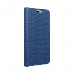 XIAOMI Redmi Note 10 5G Portefeuilles LUNA Book Carbon Fibre de carbone, Élégant  Bleu