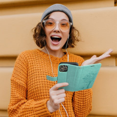 XIAOMI Redmi Note 10 Pro Portefeuilles MEZZO Book Arbre  Vert