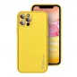 Samsung Galaxy A52 5G Coque Leather Jaune