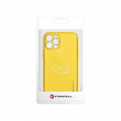 Samsung Galaxy A52 5G Coque Leather Jaune
