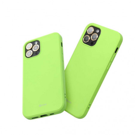 Apple iPhone 13 Coque Roar Colorful Jelly Vert citron